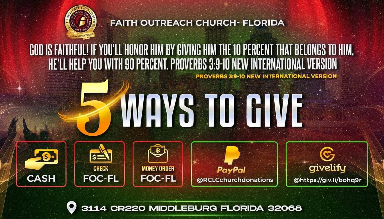 Our five ways to give